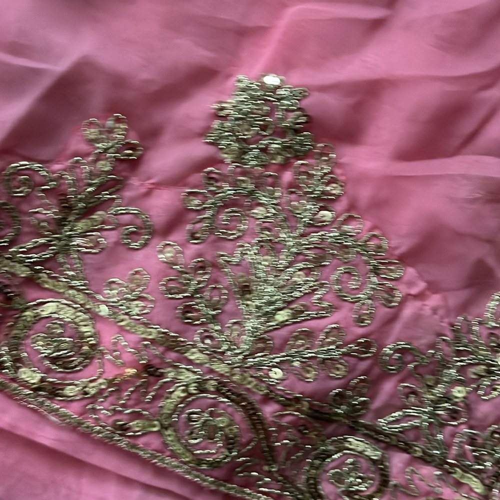 Custom pink lehenga - Picture 11 of 12